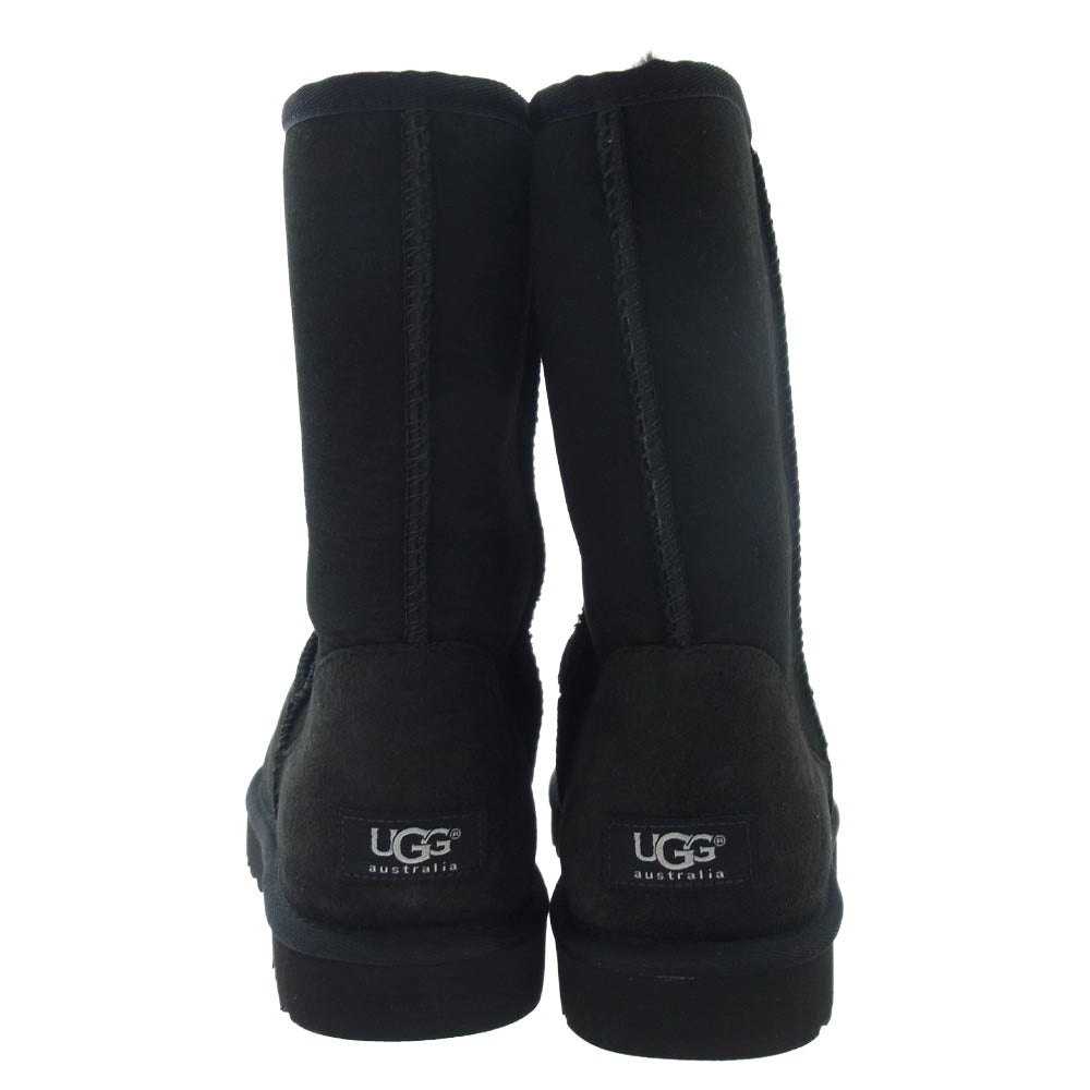UGG アグ メンズ ムートンブーツ ブラック系 28.5cm【中古】