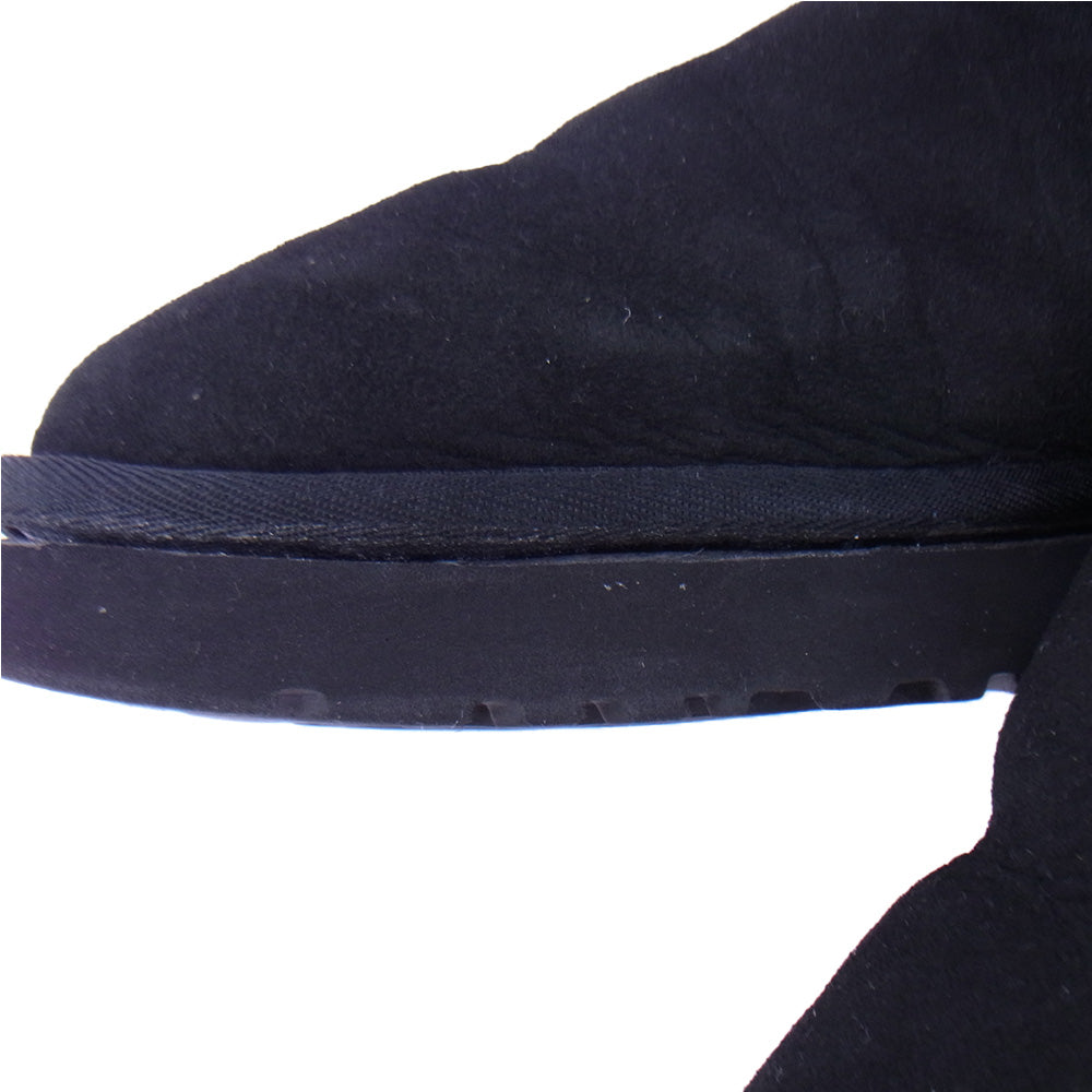 UGG アグ メンズ ムートンブーツ ブラック系 28.5cm【中古】