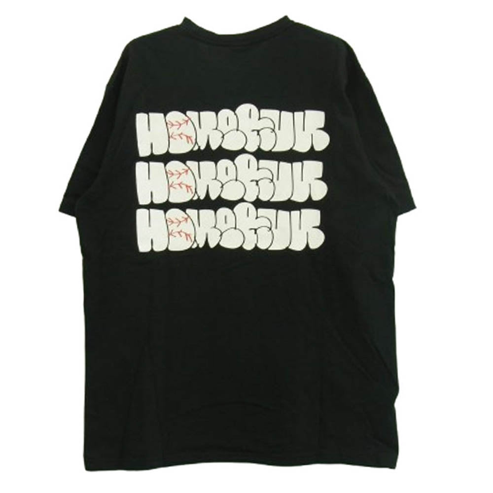 Supreme シュプリーム 25SS Homerun Tee ホームラン ロゴプリント 半袖 Tシャツ ブラック系 L【中古】