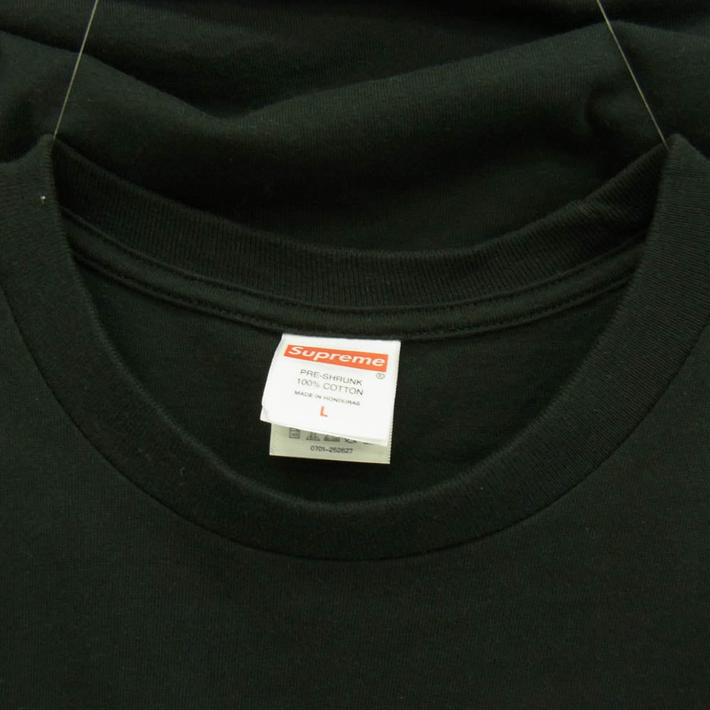 Supreme シュプリーム 25SS Homerun Tee ホームラン ロゴプリント 半袖 Tシャツ ブラック系 L【中古】
