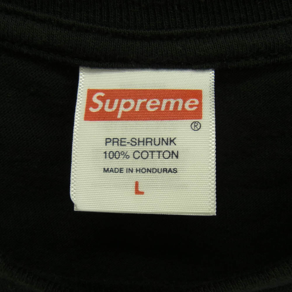Supreme シュプリーム 25SS Homerun Tee ホームラン ロゴプリント 半袖 Tシャツ ブラック系 L【中古】