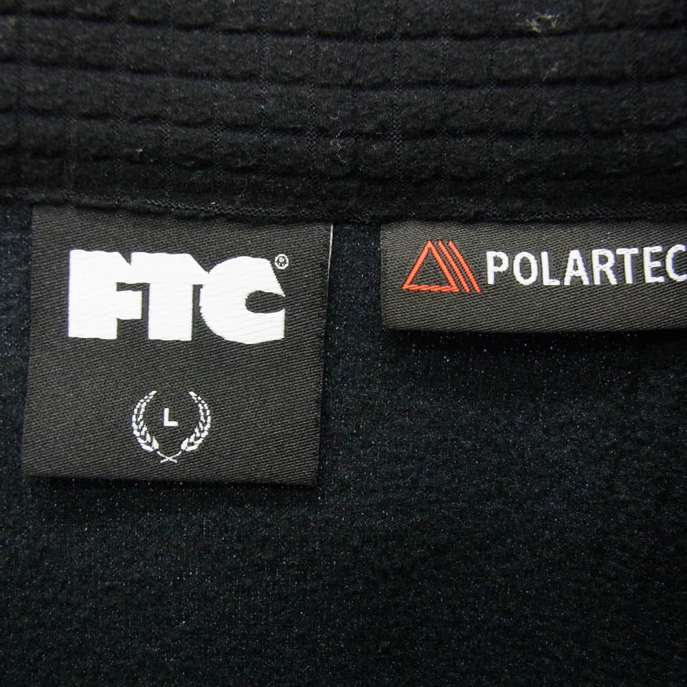 FTC エフティーシー 24AW FTC024AWJ10 POLARTEC ポーラテック フリースジャケット ブラック系 L【中古】