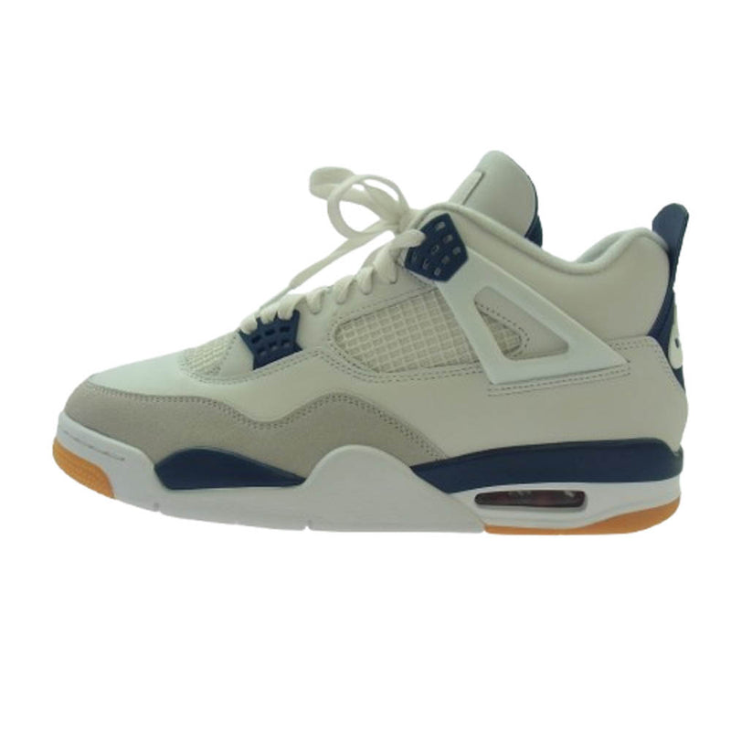 NIKE ナイキ DR5415-100 SB Air Jordan 4 AJ4 Retro SP Summit White Navy エアジョーダン4 レトロ SP スニーカー ホワイト系 28.5cm【極上美品】【中古】