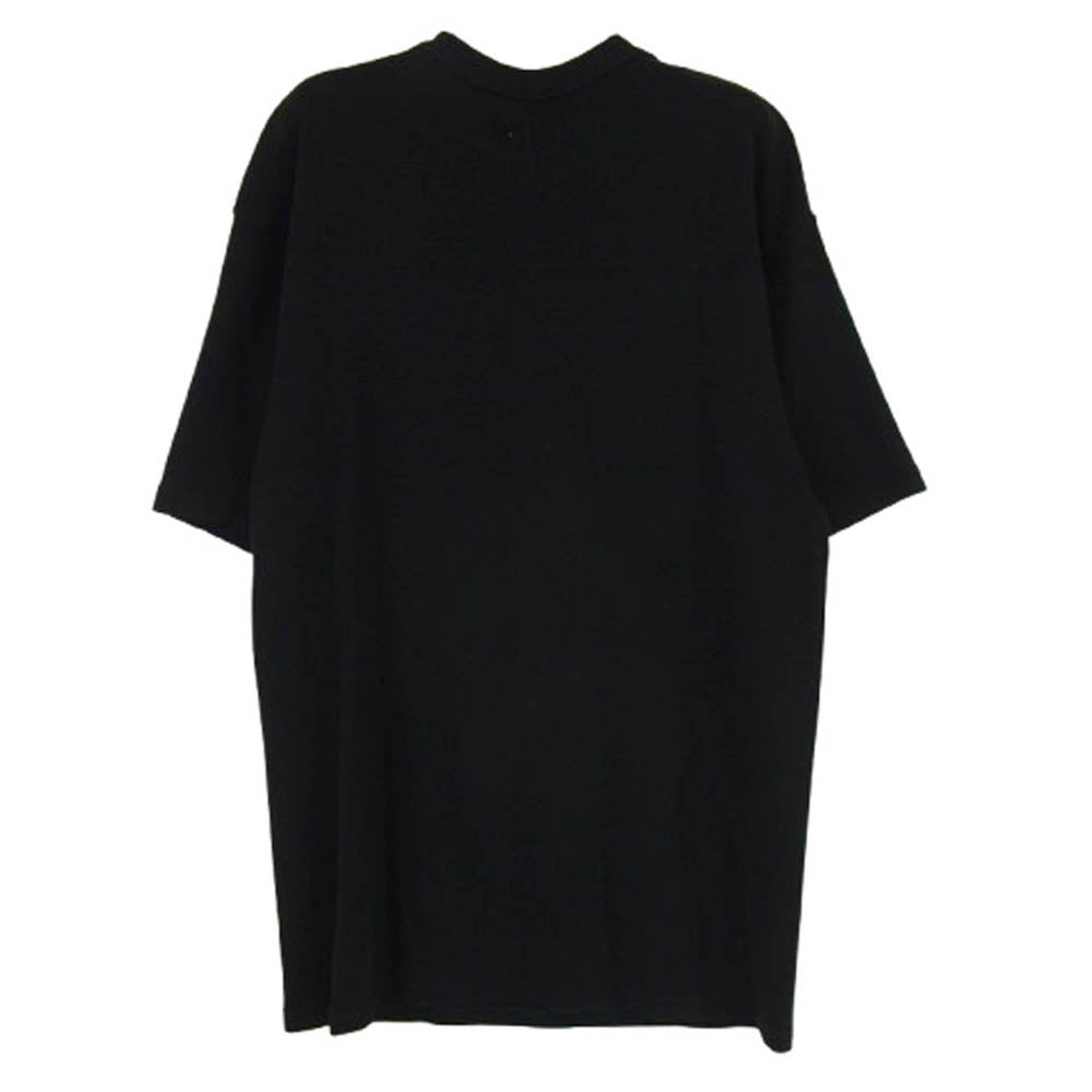 エルイー 22SS 22-071-053-2030 コットン ストレッチ クルーネック 半袖 Tシャツ ブラック系 F【美品】【中古】