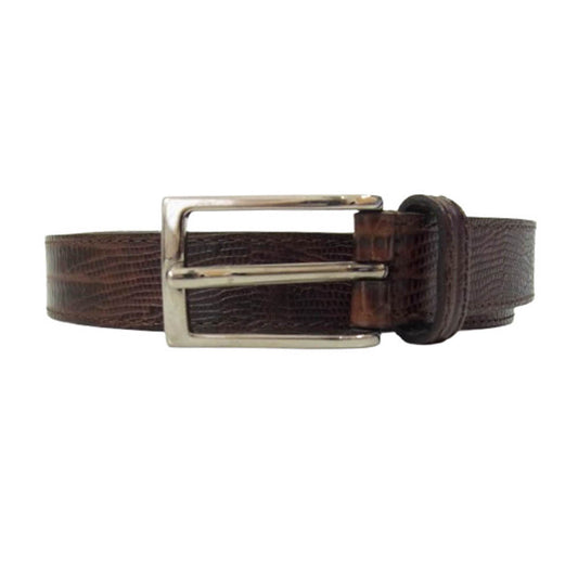 アンダーソンズ for EDIFICE エディフィス レザー ベルト ダークブラウン系【中古】