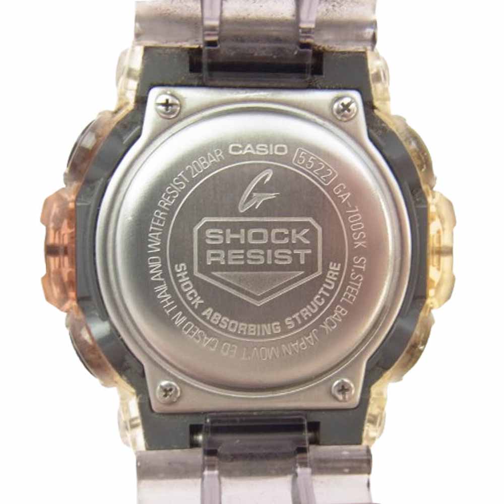 CASIO G-SHOCK カシオ ジーショック GA-700SK-1AER クリアスケルトン アナデジ 腕時計 ウォッチ クリア系【中古】
