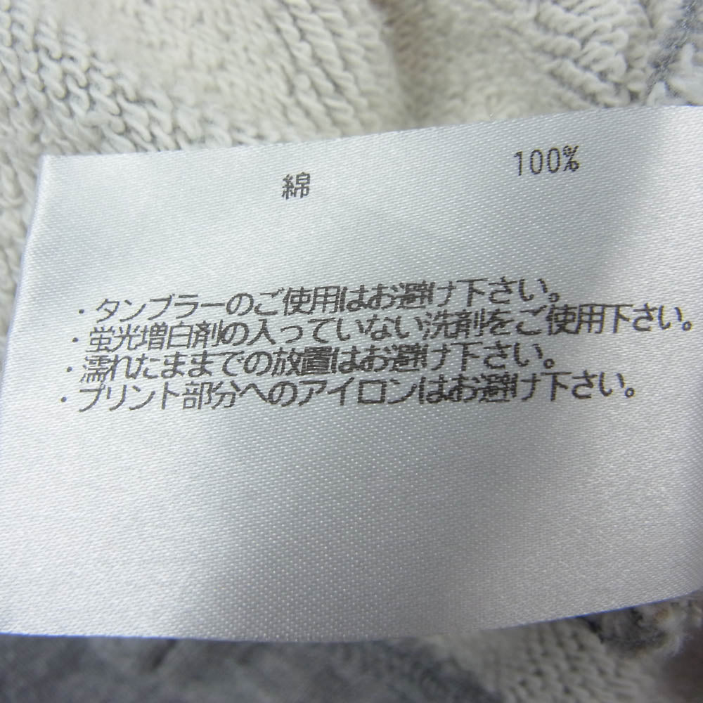 LOOPWHEELER ループウィラー コットン クルーネック スウェット トレーナー グレー系 L【中古】