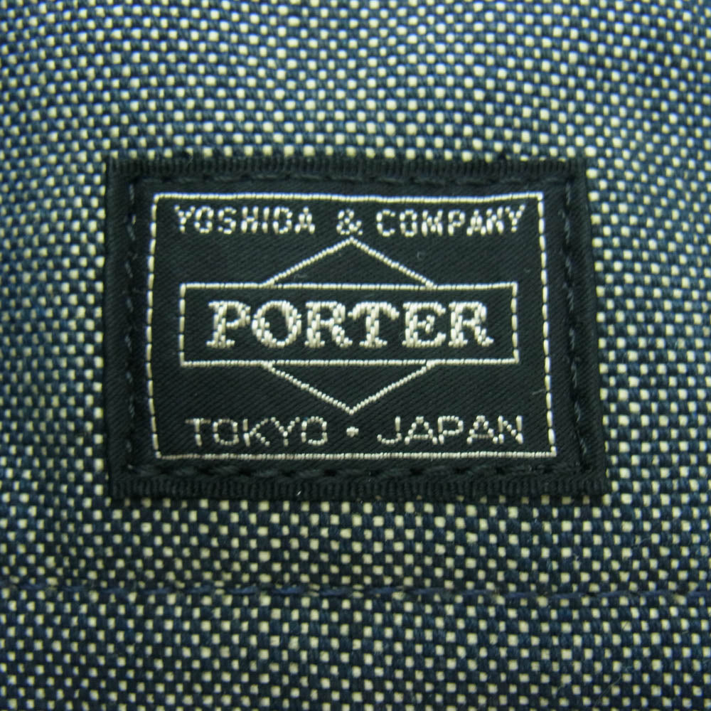PORTER ポーター SMOKY スモーキー ショルダーバッグ インディゴブルー系【中古】