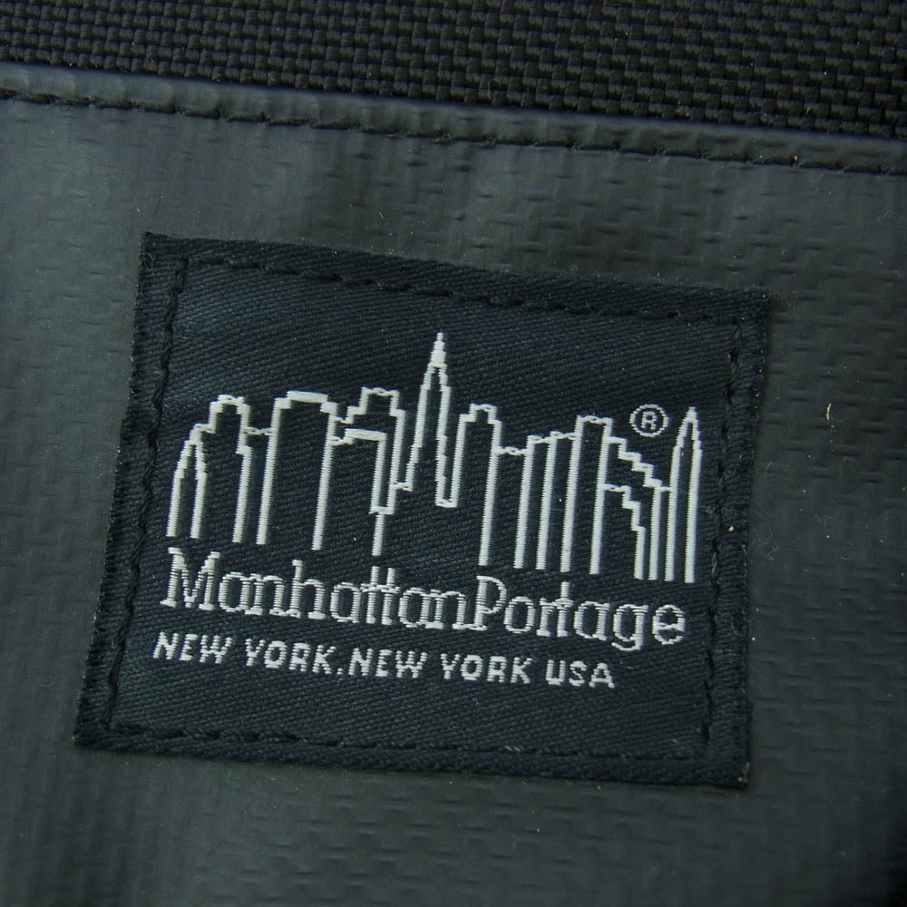 Manhattan Portage マンハッタンポーテージ BLACK LABEL ブラックレーベル CLARKE'S BACKPACK バックパック リュック ブラック系【中古】