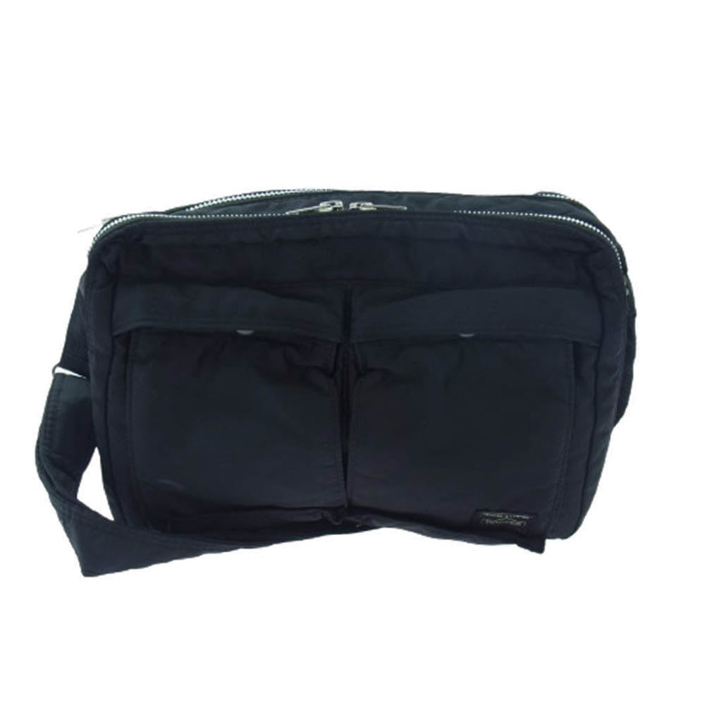 PORTER ポーター TANKER タンカー ナイロン ショルダーバッグ ブラック系【中古】
