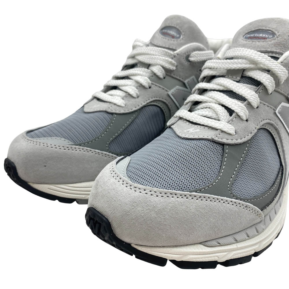 NEW BALANCE ニューバランス M2002RXJ 2002R GRAY グレイ スエード ローカットスニーカー グレー系 D 26.5cm【極上美品】【中古】