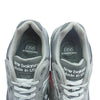 NEW BALANCE ニューバランス MR993GL USA製 993 V3 GRAY グレイ スエード ローカット スニーカー グレー系 D 26.5cm【新古品】【未使用】【中古】