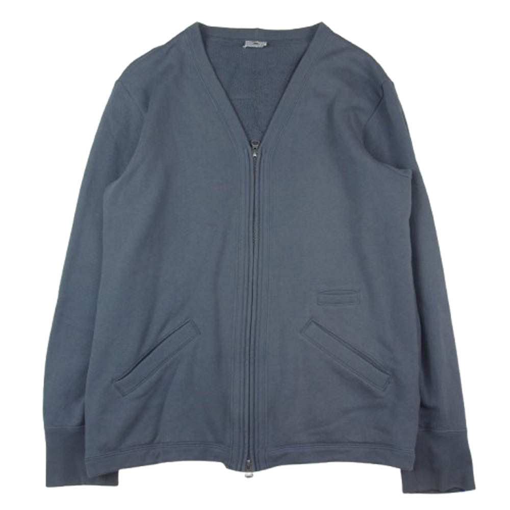 LOOPWHEELER ループウィラー スウェット カーディガン グレー M LOOPWHEELER ループウィラー カーディガン EXTRA LIGHT スウェット