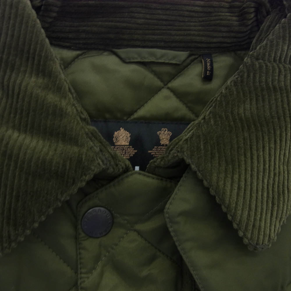 Barbour バブアー 222MQU1586 Bedale Quilt ビデイル キルト ジャケット グリーン系 42【中古】