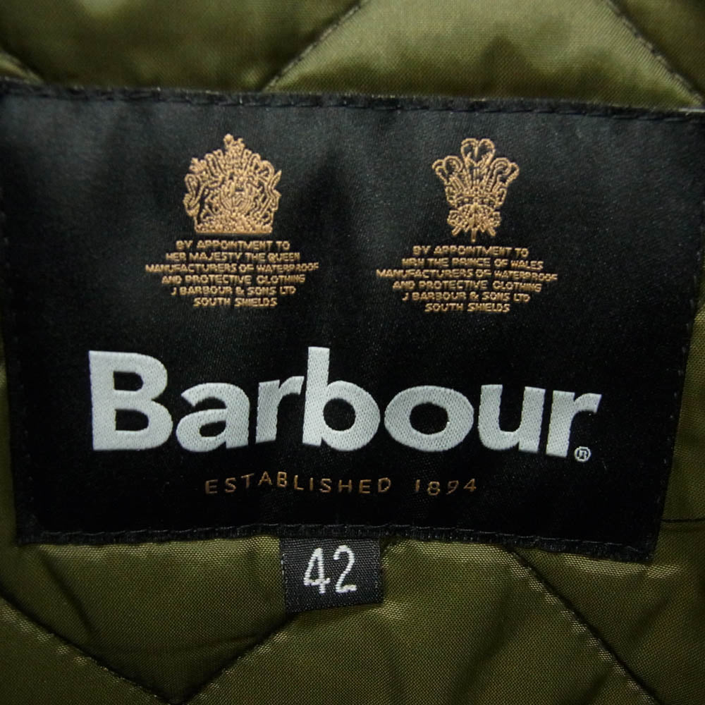 Barbour バブアー 222MQU1586 Bedale Quilt ビデイル キルト ジャケット グリーン系 42【中古】