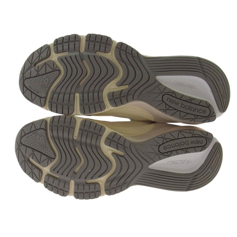NEW BALANCE ニューバランス U990SS6 USA製 990V6 Beige ベージュ ローカット スニーカー オフホワイト系 D 26.5cm【新古品】【未使用】【中古】