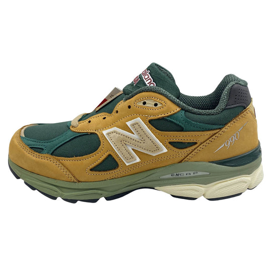 NEW BALANCE ニューバランス M990WG3 USA製 990V3 Brown Charcoal ブラウンチャコール ローカット スニーカー チャコール系 D 26.5cm【新古品】【未使用】【中古】