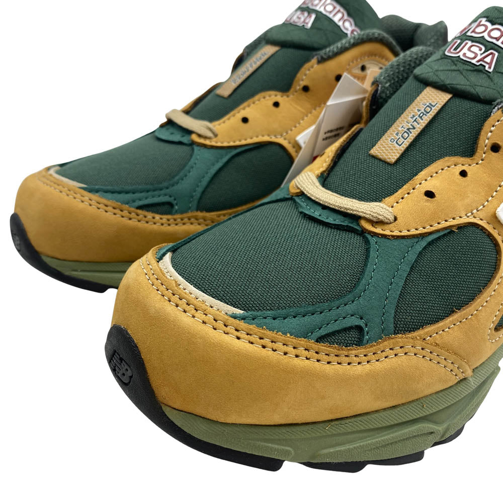 NEW BALANCE ニューバランス M990WG3 USA製 990V3 Brown Charcoal ブラウンチャコール ローカット スニーカー チャコール系 D 26.5cm【新古品】【未使用】【中古】