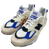 NEW BALANCE ニューバランス 22AW M990WB2 USA製 990 V2 White Navy ホワイト ネイビー ローカット スニーカー ベージュ系 26.5cm【新古品】【未使用】【中古】