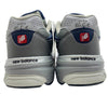 NEW BALANCE ニューバランス 22SS M990GJ3 USA製 990 V3 Gray Navy グレイ ネイビー ローカット スニーカー グレー系 D 26.5cm【新古品】【未使用】【中古】