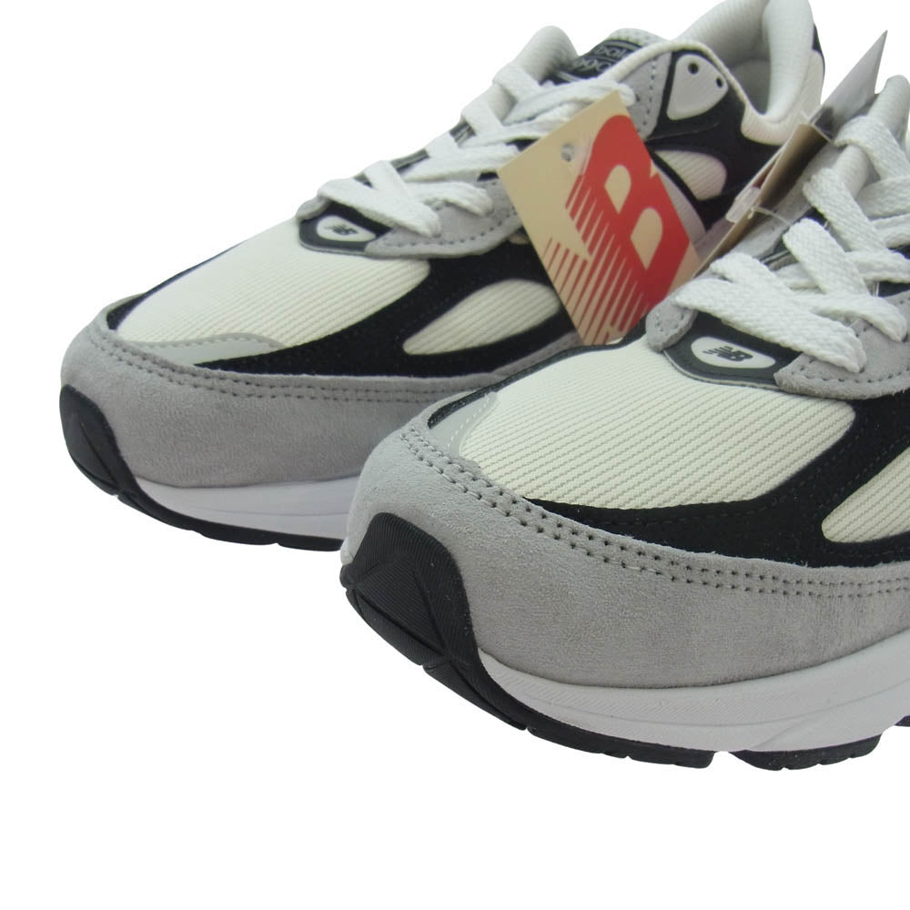 NEW BALANCE ニューバランス 24AW U990TG6 USA製 990 V6 Grey Black グレー ブラック ローカット スニーカー グレー系 26.5cm【新古品】【未使用】【中古】