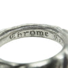 CHROME HEARTS クロムハーツ（原本無） SCRL BAND スクロールバンド リング シルバー系 13号【中古】