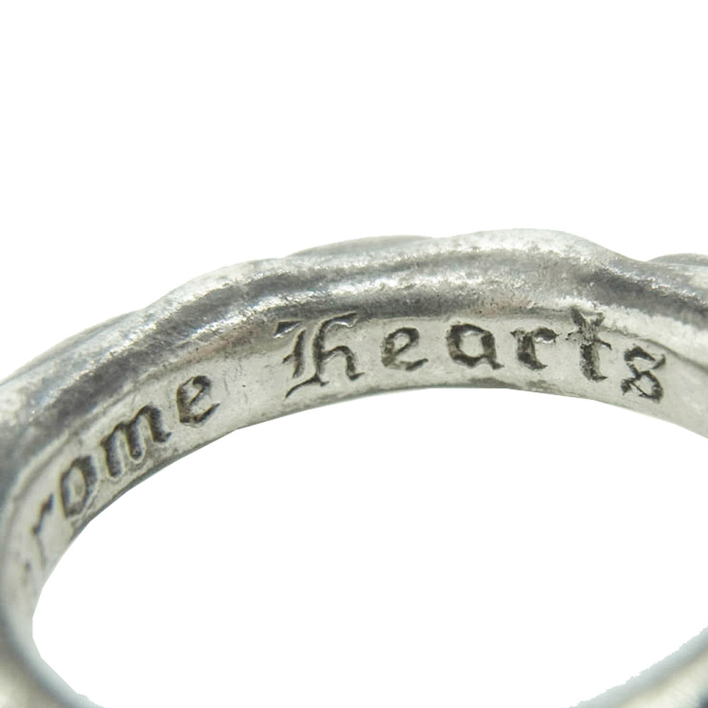 CHROME HEARTS クロムハーツ（原本無） SCRL BAND スクロールバンド リング シルバー系 13号【中古】