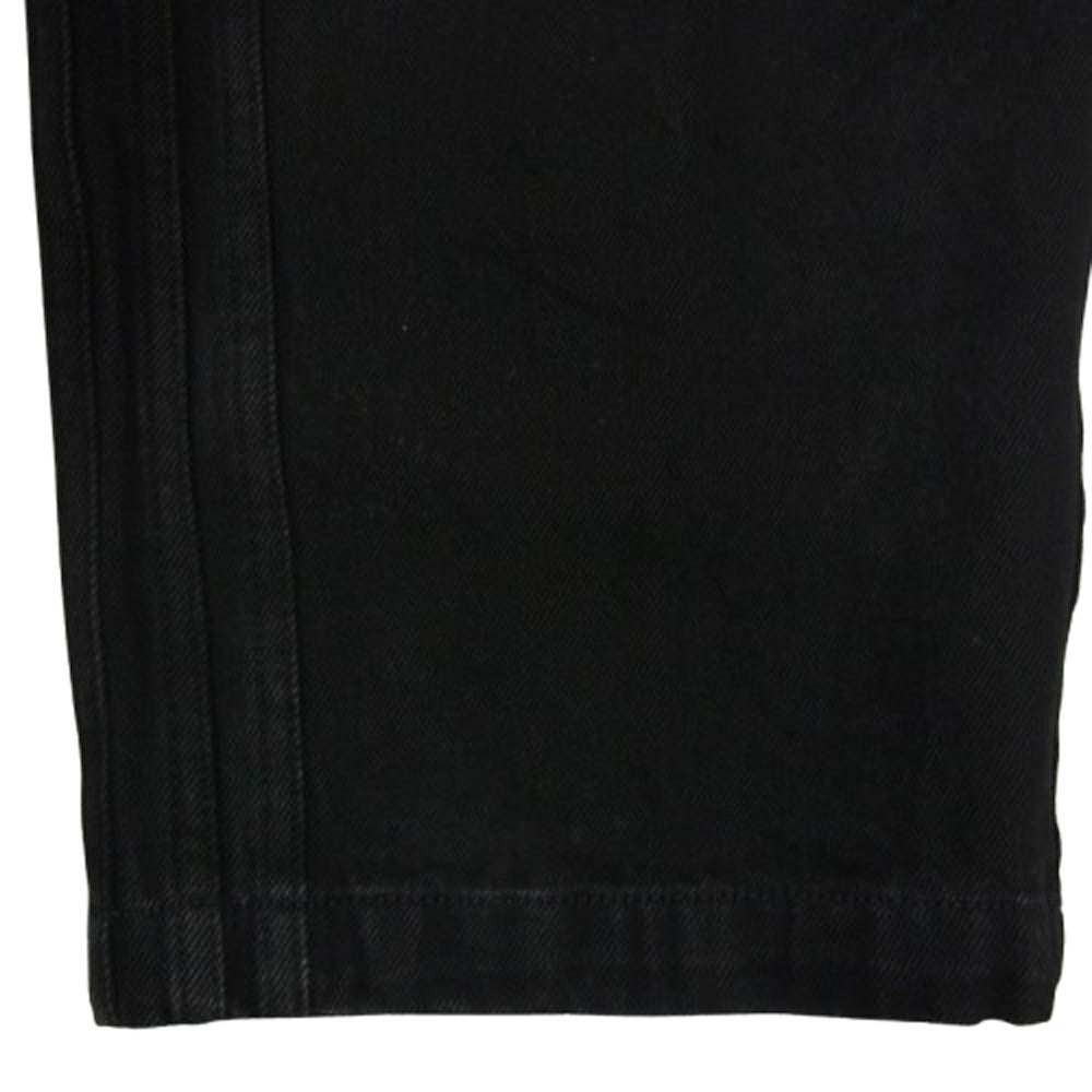 adidas アディダス IT7483 プレミアムデニム ファイヤーバード トラックパンツ ブラック系 2XL【中古】