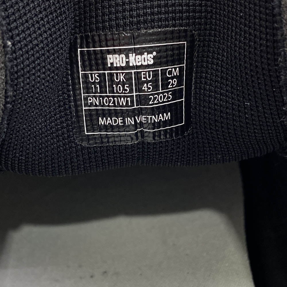 WACKO MARIA ワコマリア 25SS PN1021W1 PRO-KEDS プロケッズ ROYAK PLUS SUEDE ロイヤル スエード ローカット スニーカー ブラック系 29cm【中古】