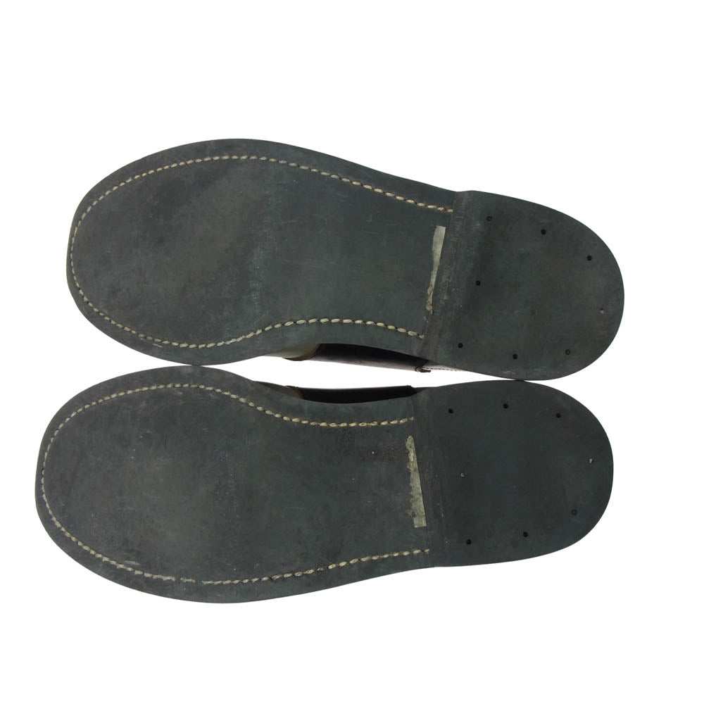 REGAL リーガル SADDLE SHOES サドルシューズ ブラック系 グレージュ系 24.5cm【中古】