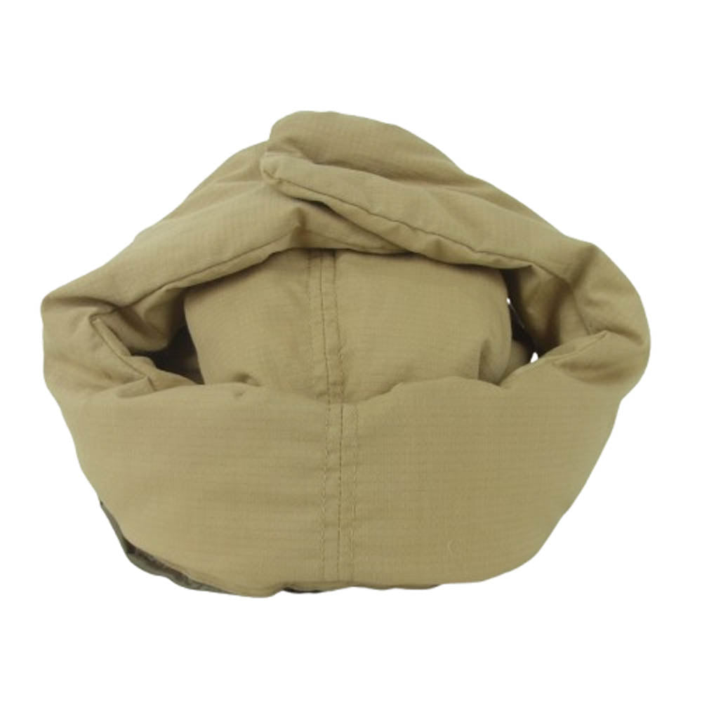 NANGA ナンガ NA2343-3B301 TAIKIBI タキビ リップストップ ダウン イヤーフラップ キャップ ブラウン系【極上美品】【中古】