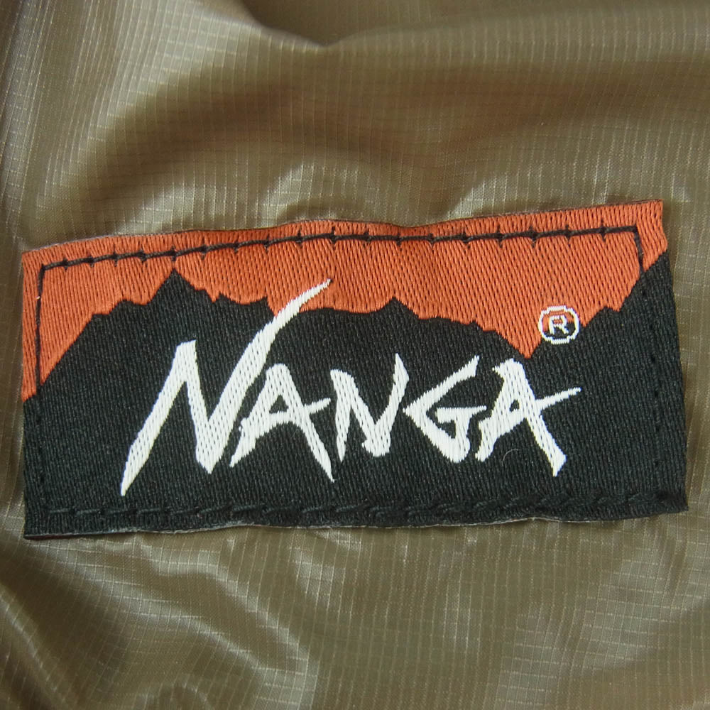 NANGA ナンガ NA2343-3B301 TAIKIBI タキビ リップストップ ダウン イヤーフラップ キャップ ブラウン系【極上美品】【中古】