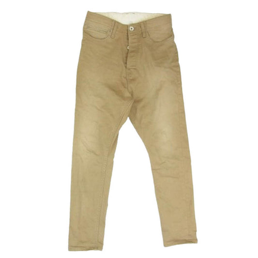 NATAL DESIGN ネイタルデザイン ボタンフライ サルエル パンツ ベージュ系 30【中古】