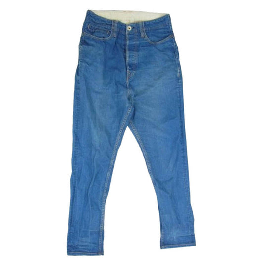 NATAL DESIGN ネイタルデザイン S600 Sarouel Pants Stretch サルエル ストレッチ デニムパンツ インディゴブルー系 30【中古】