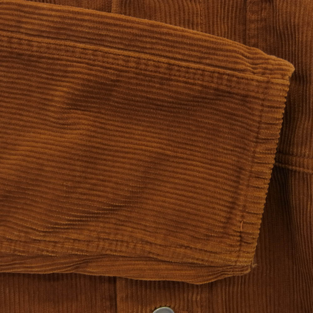 NATAL DESIGN ネイタルデザイン BRIAN JACKET CORDUROY ORANGE コーデュロイ ブライアン ジャケット ブラウン系 オレンジ系 S【中古】