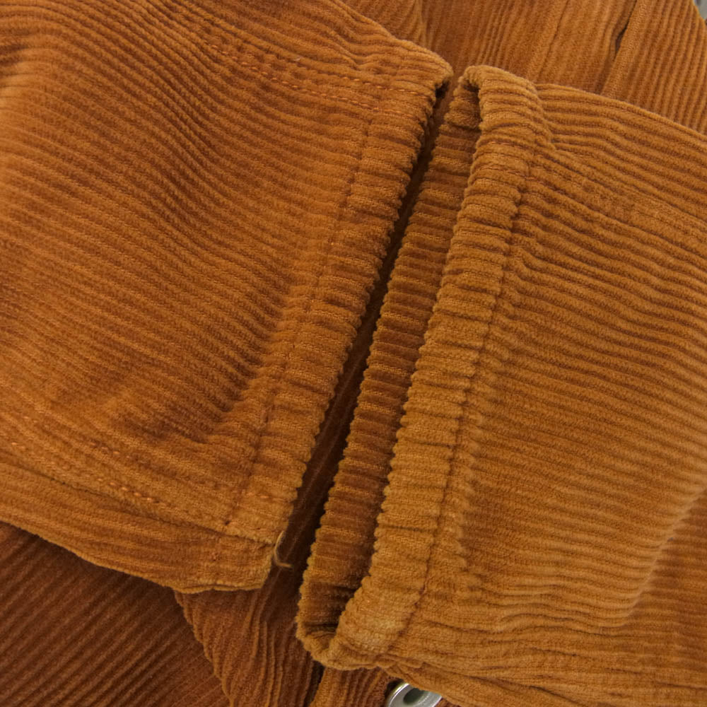 NATAL DESIGN ネイタルデザイン BRIAN JACKET CORDUROY ORANGE コーデュロイ ブライアン ジャケット ブラウン系 オレンジ系 S【中古】