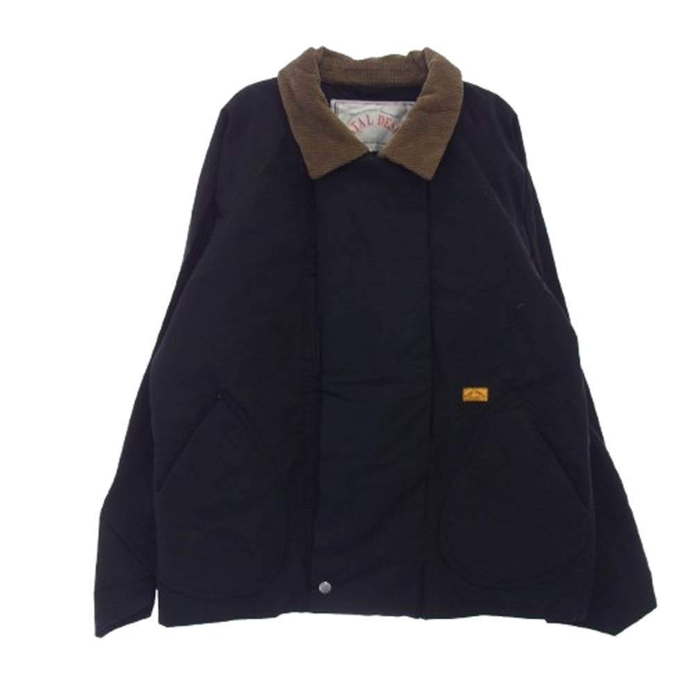 NATAL DESIGN ネイタルデザイン 襟コーデュロイ ジャケット ブラック系 M【中古】