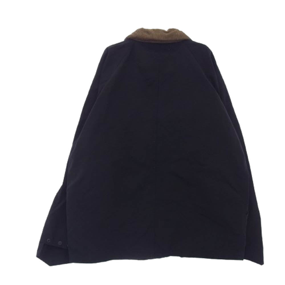 NATAL DESIGN ネイタルデザイン 襟コーデュロイ ジャケット ブラック系 M【中古】