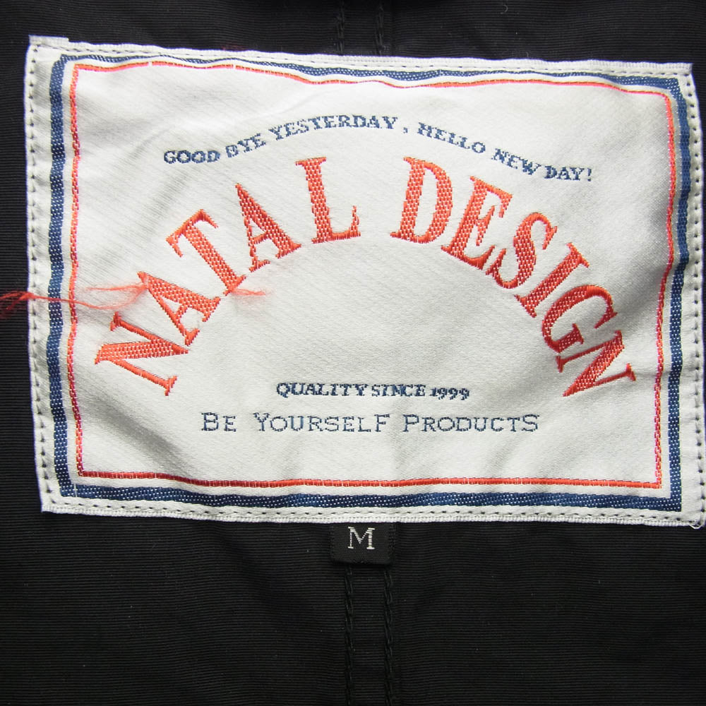 NATAL DESIGN ネイタルデザイン 襟コーデュロイ ジャケット ブラック系 M【中古】