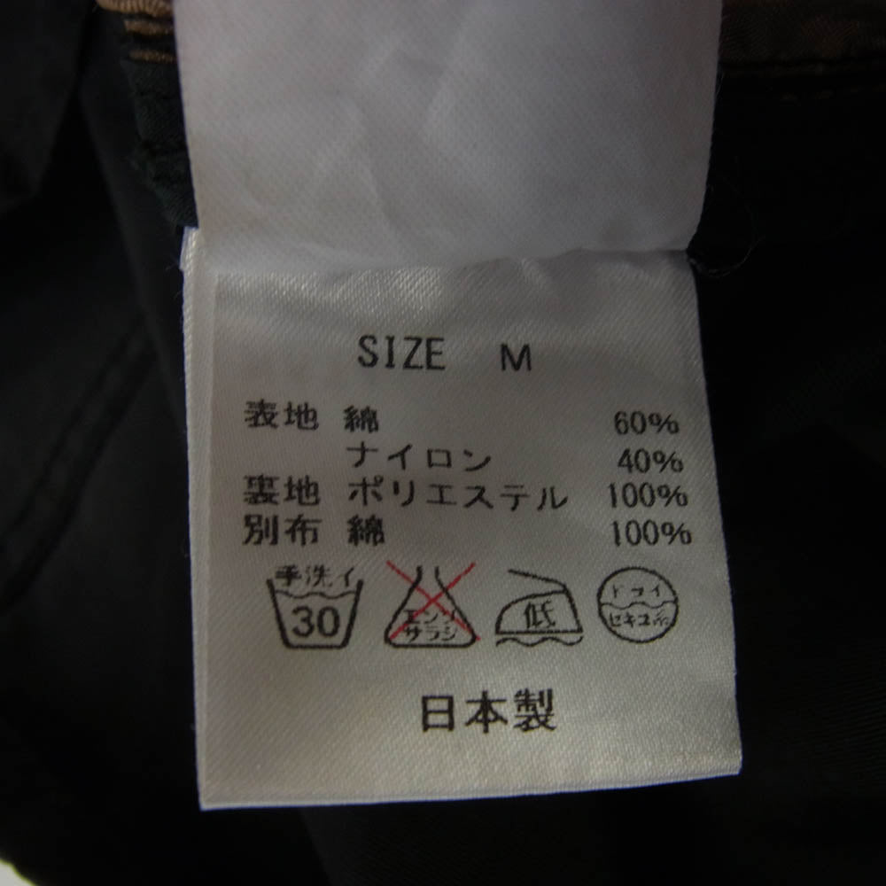 NATAL DESIGN ネイタルデザイン 襟コーデュロイ ジャケット ブラック系 M【中古】