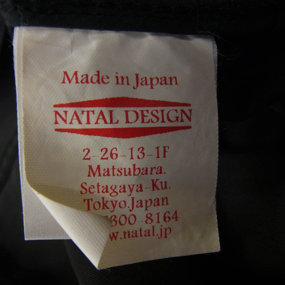 NATAL DESIGN ネイタルデザイン 襟コーデュロイ ジャケット ブラック系 M【中古】