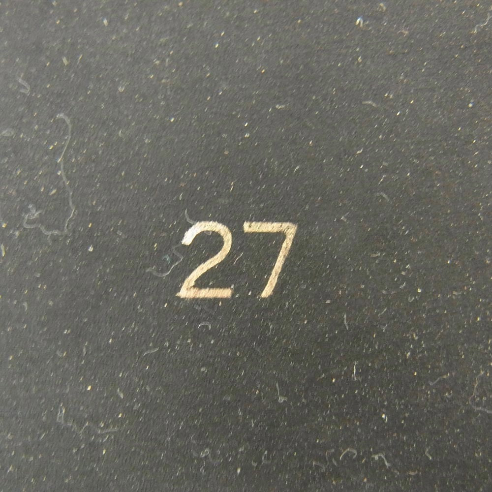 COMME des GARCONS HOMME PLUS コムデギャルソンオムプリュス 13SS PK-K105 内羽根 ドット柄 レザー オックスフォード シューズ ブラック系 ホワイト系 27.0cm【中古】