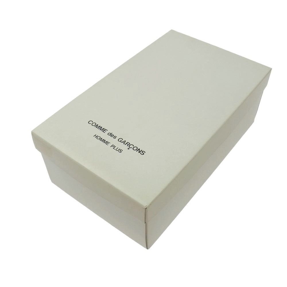 COMME des GARCONS HOMME PLUS コムデギャルソンオムプリュス 13SS PK-K105 内羽根 ドット柄 レザー オックスフォード シューズ ブラック系 ホワイト系 27.0cm【中古】