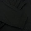 Yohji Yamamoto POUR HOMME ヨウジヤマモトプールオム 17SS HD-D10-100 100番ウールギャバジン シワギャバ 袈裟 ピークドラペル アシンメトリー ラップ ロング ジャケット ブラック系 2【中古】