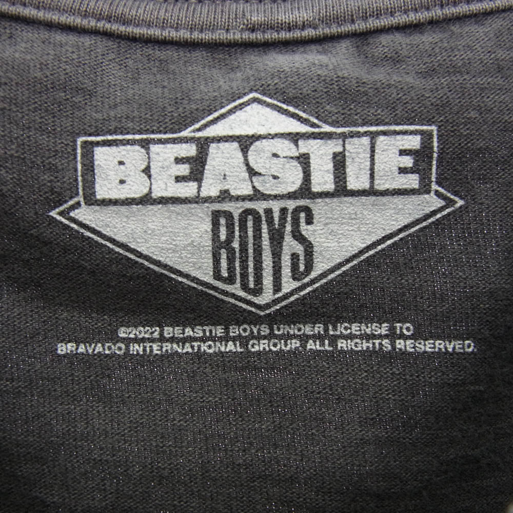 Insonnia Projects インソニアプロジェクト 23SS BEASTIE BOYS CHECK YOUR HEAD PHOTO TEE ビースティ ボーイズ チェック ユア ヘッド プリント 半袖 Tシャツ グレー系 3【中古】