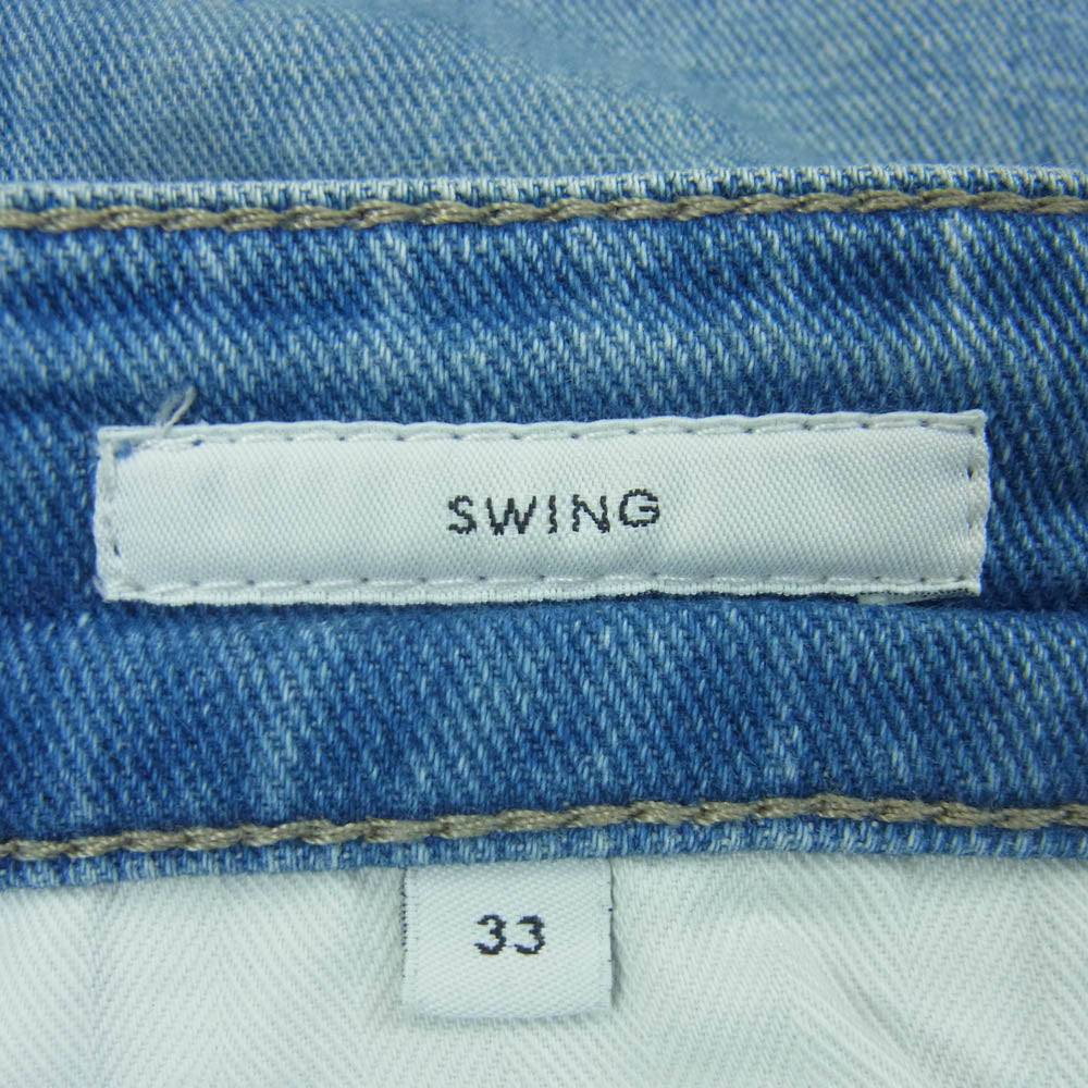 ピーティートリノ N231_P285 SWING デニム パンツ インディゴブルー系 33【中古】