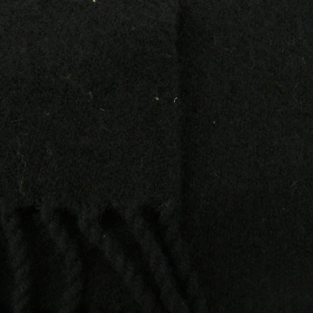 Y's Yohji Yamamoto ワイズ ヨウジヤマモト y's for men フリンジ ウール マフラー ダークネイビー系【中古】