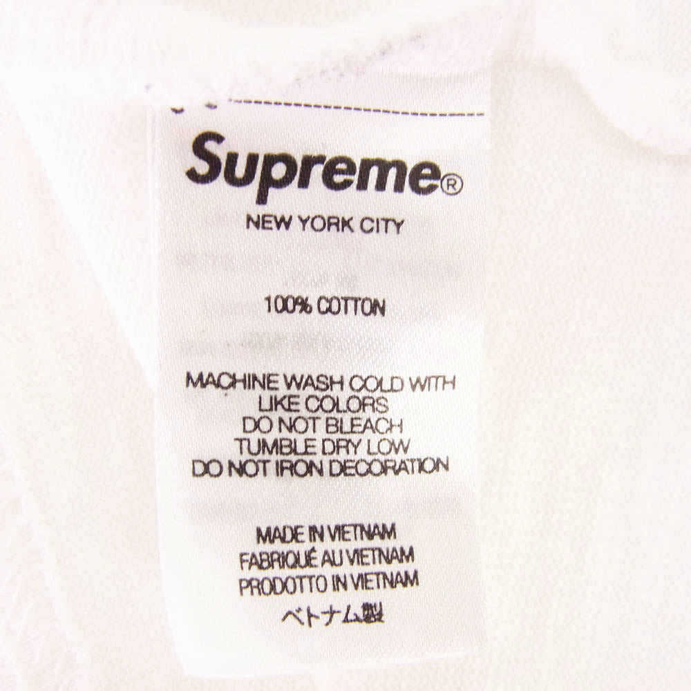 Supreme シュプリーム S/S Pocket Tee ポケット 半袖 Tシャツ オフホワイト系 L【中古】