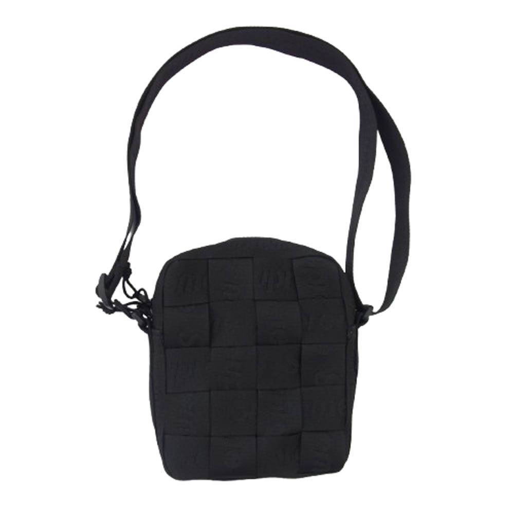Supreme シュプリーム Woven Shoulder Bag ウーブン ショルダー バッグ ブラック系【美品】【中古】