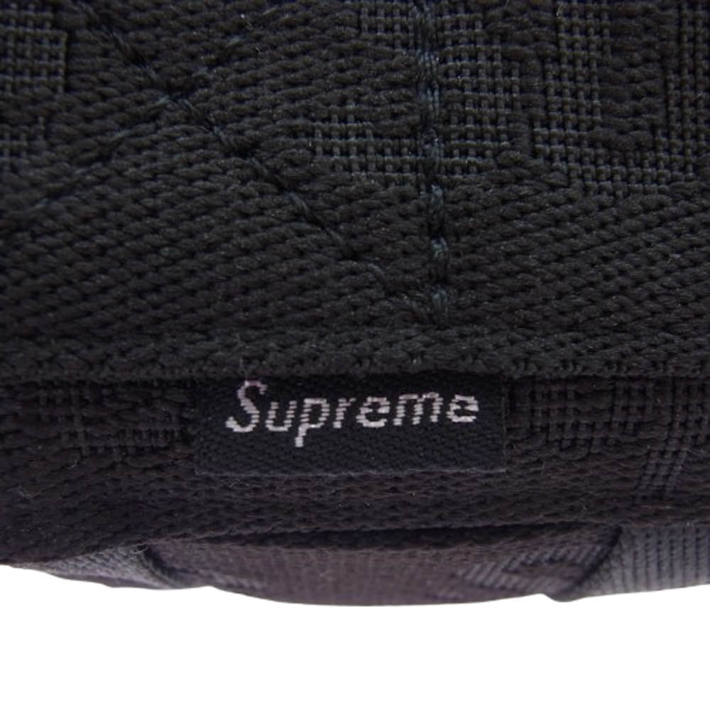 Supreme シュプリーム Woven Shoulder Bag ウーブン ショルダー バッグ ブラック系【美品】【中古】